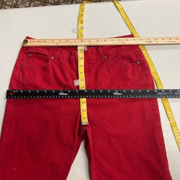 BANDOLINO Samantha Jeans Size 10  Red‎ - Picture 8 of 8